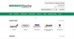 Desktop Screenshot of midwest-flooring.com